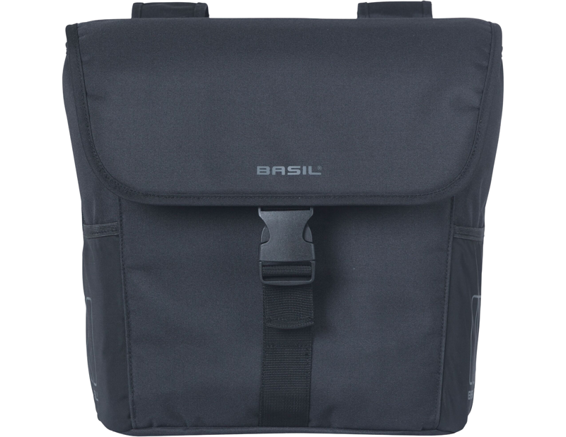 Basil GO Double Bag 32L in Solid Black-1
