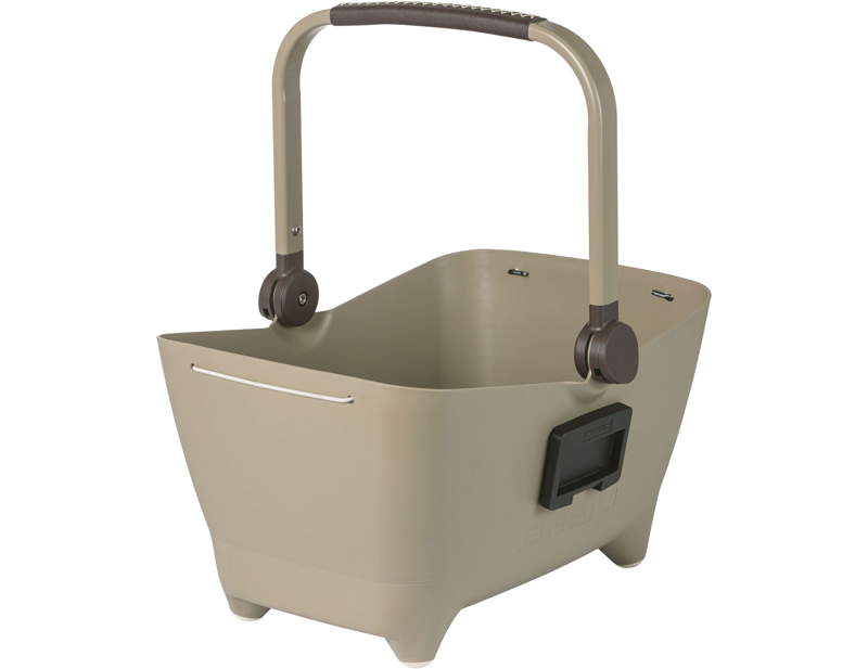 Balfes Bikes Basil Buddy Dog Bicycle Basket KF 32L in Biscotti Brown | Free postage over £30, £10 off first order, price match & 0% finance.