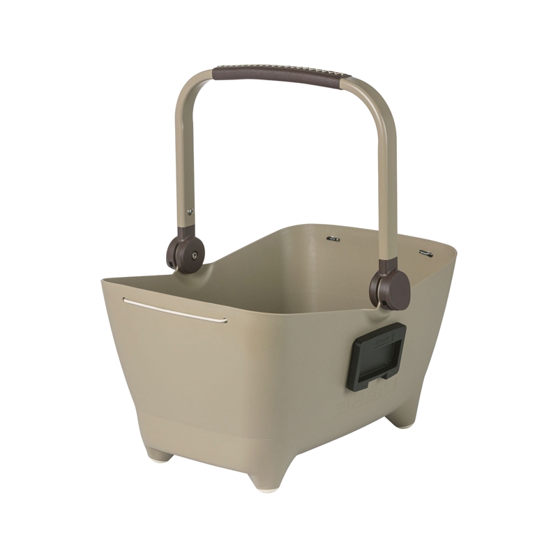 Balfes Bikes Basil Buddy Dog Bicycle Basket KF 32L in Biscotti Brown | Free postage over £30, £10 off first order, price match & 0% finance.