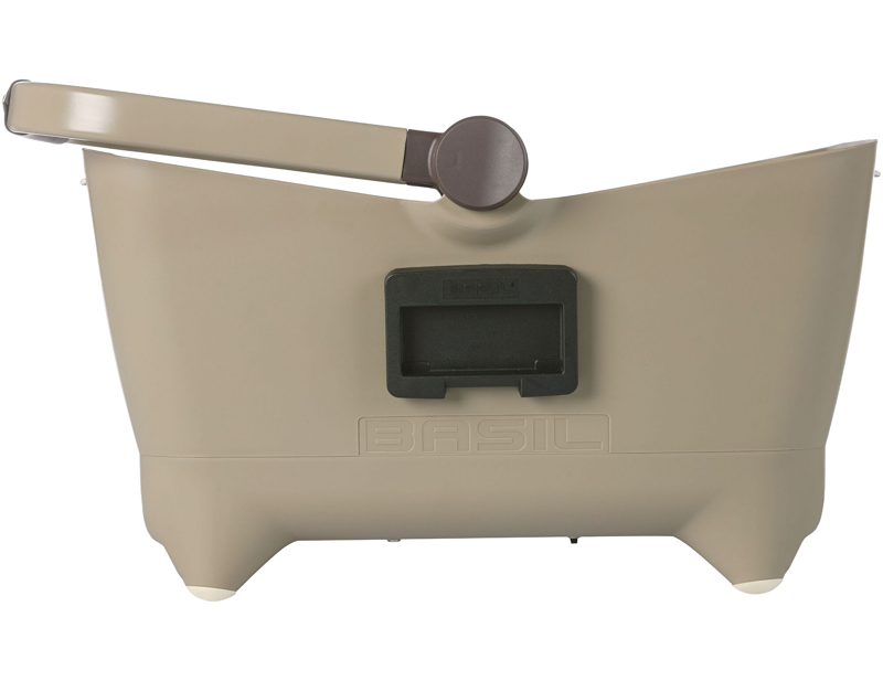 Basil Buddy Dog Bicycle Basket KF 32L in Biscotti Brown-1