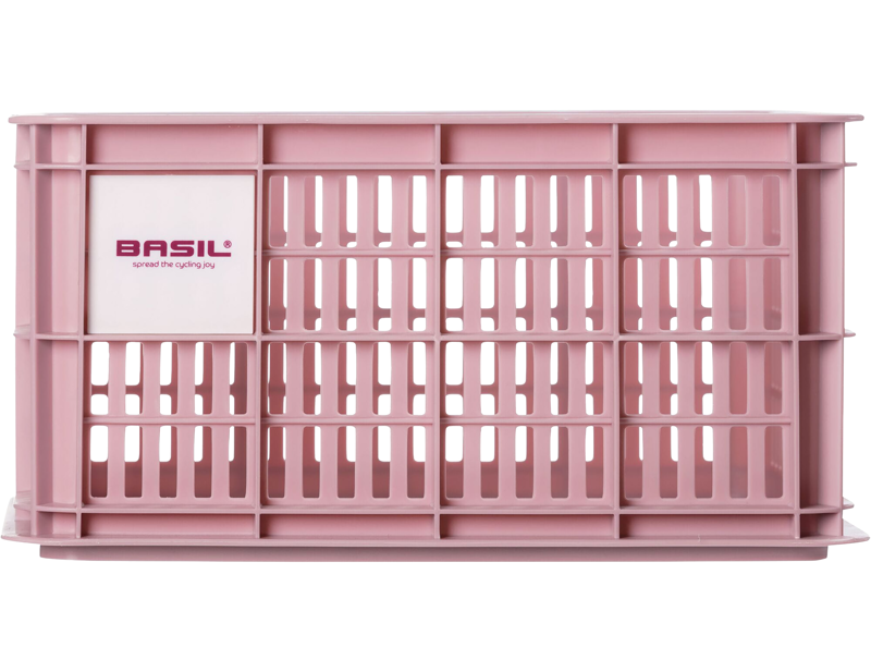 Basil Bicycle Crate Small 17.5 litres in Pink-1