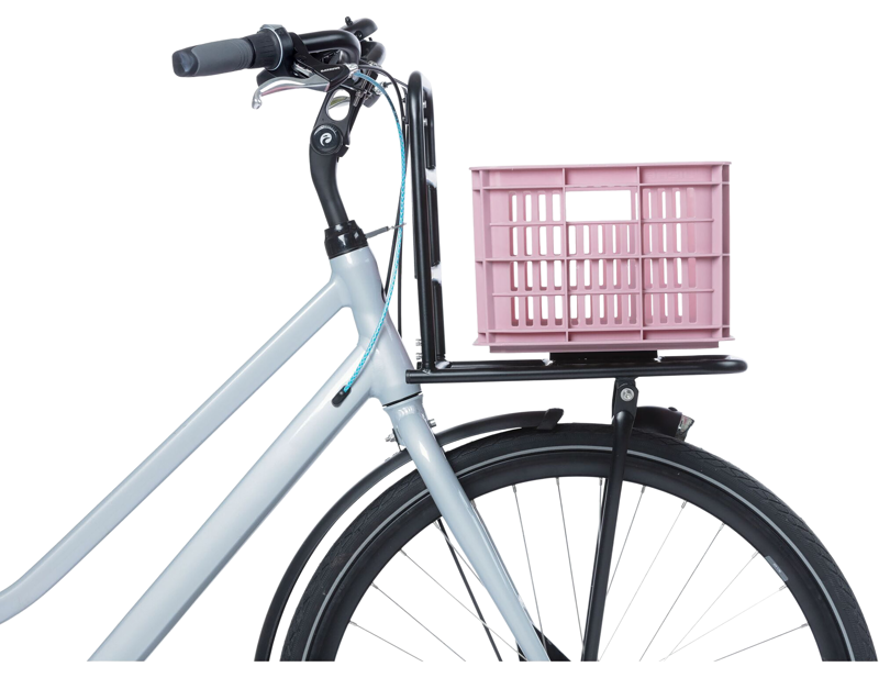Basil Bicycle Crate Small 17.5 litres in Pink-2