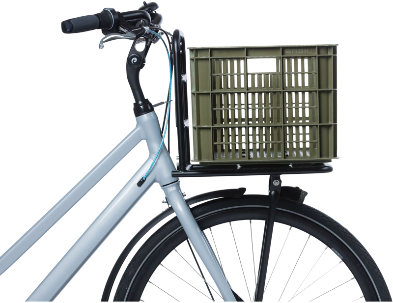 Basil Bicycle Crate Large 40 Litre in Green-2