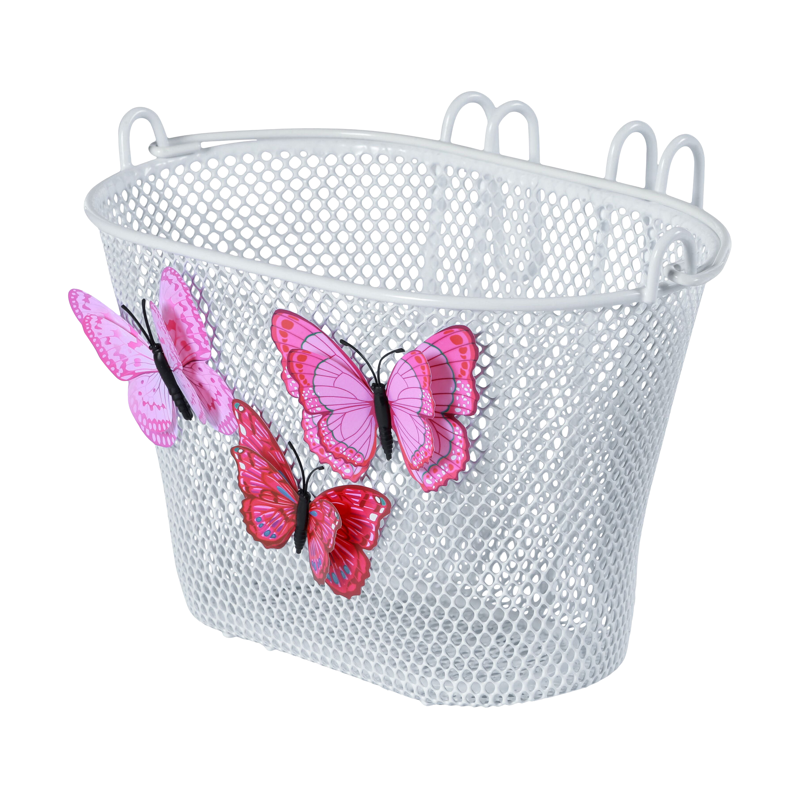Balfes Bikes Basil Jasmin Kids Basket in White | Free postage over £30, £10 off first order, price match & 0% finance.