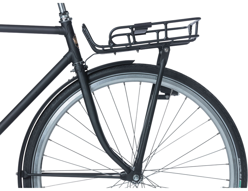 Basil Portland Front Carrier in Aluminium Natural-4