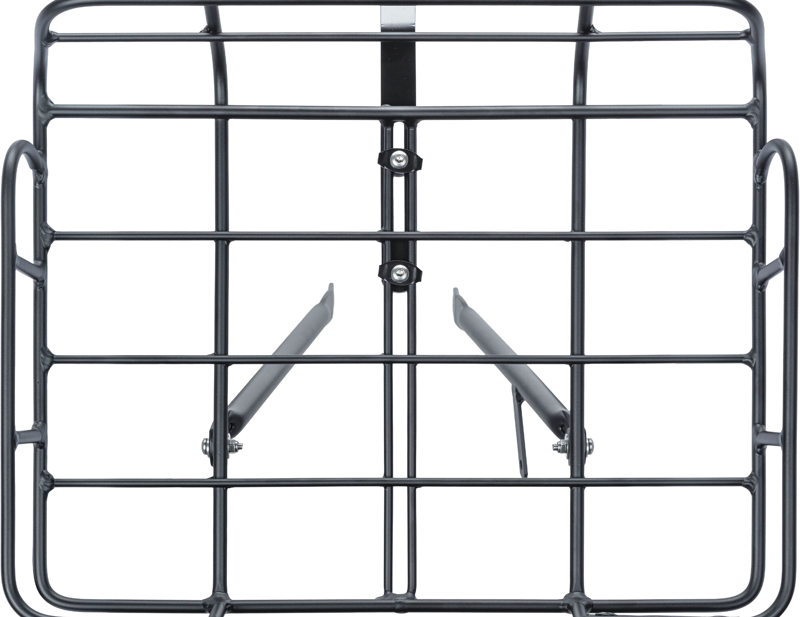 Basil Portland Front Carrier in Matt Black-2