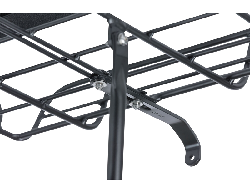 Basil Portland Front Carrier in Matt Black-3