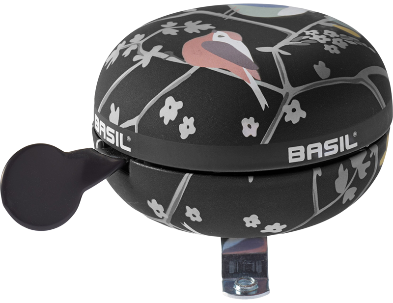 Balfes Bikes Basil Wanderlust Big Bicycle Bell 80mm in Charcoal | Free postage over £30, £10 off first order, price match & 0% finance.