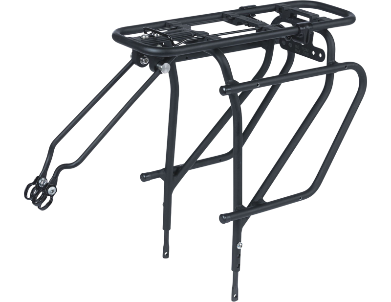 Balfes Bikes Basil Universal Cargo Carrier MIK STUDS in Matt Black | Free postage over £30, £10 off first order, price match & 0% finance.