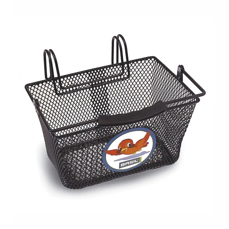 Basil Tivoli Junior Hook-On Handlebar Basket in Black