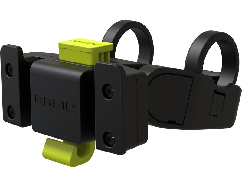 Basil KF Handlebar Holder in Black-1