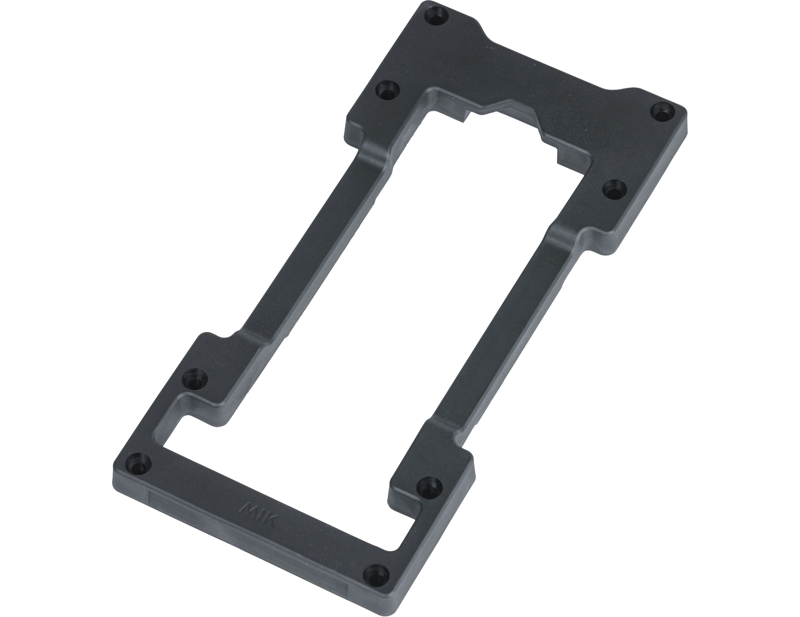 Balfes Bikes Basil MIK Double Decker for MIK Adaptor Plate in Black | Free postage over £30, £10 off first order, price match & 0% finance.