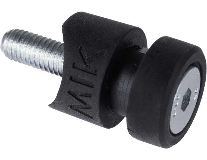 Basil MIK SIDE Studs Set of 3 Pieces in Black-2