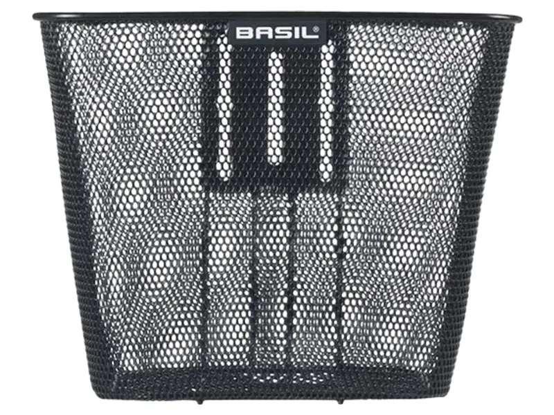 Basil Bilbao FM Front Basket Fixed in Black-3