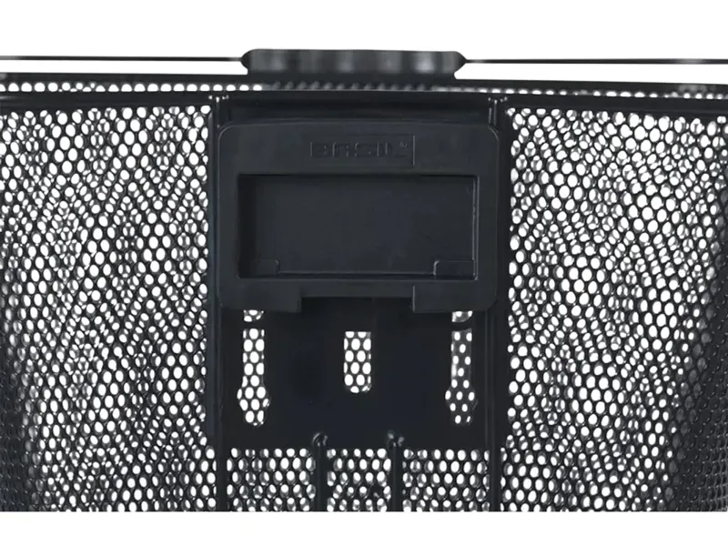 Basil Bilbao Front Bicycle Basket KF in Black-3