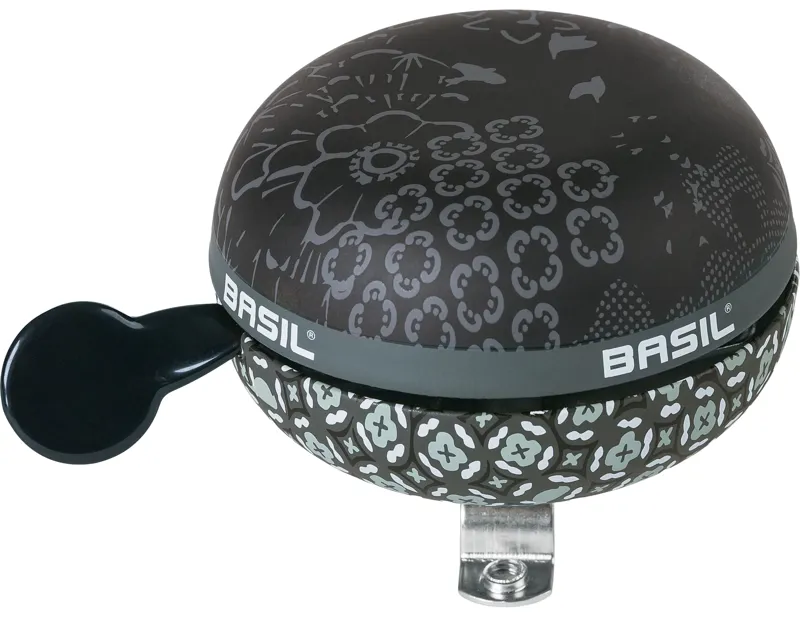 Balfes Bikes Basil Boheme Bicycle Bell 80 mm in Charcoal | Free postage over £30, £10 off first order, price match & 0% finance.
