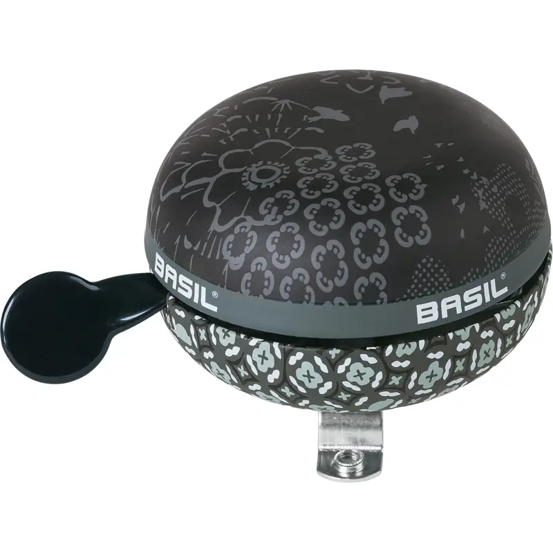 Balfes Bikes Basil Boheme Bicycle Bell 80 mm in Charcoal | Free postage over £30, £10 off first order, price match & 0% finance.