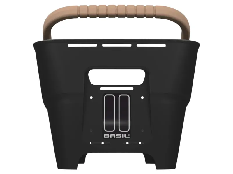 Basil Cento Neo Rear Bicycle Basket in Black-3
