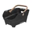 Basil Cento Neo Rear Bicycle Basket in Black