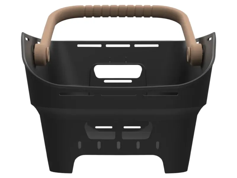 Basil Cento Neo Rear Bicycle Basket in Black-4