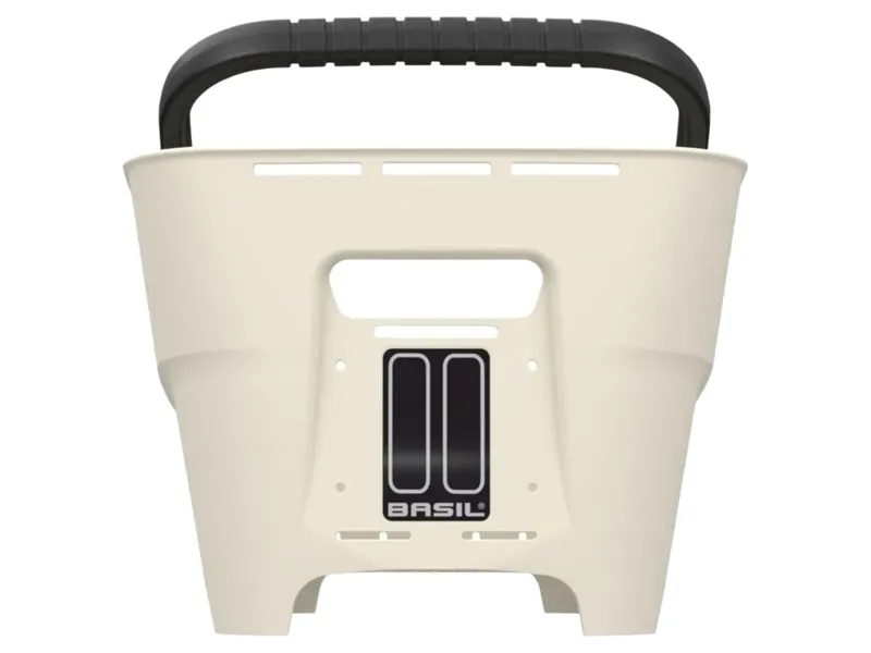 Basil Cento Neo Rear Bicycle Basket in Off-White-3