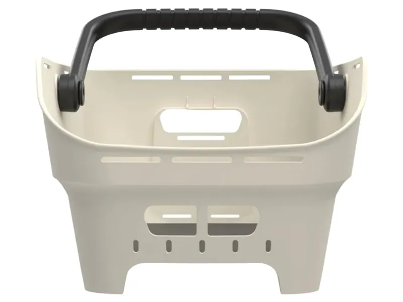 Basil Cento Neo Rear Bicycle Basket in Off-White-4