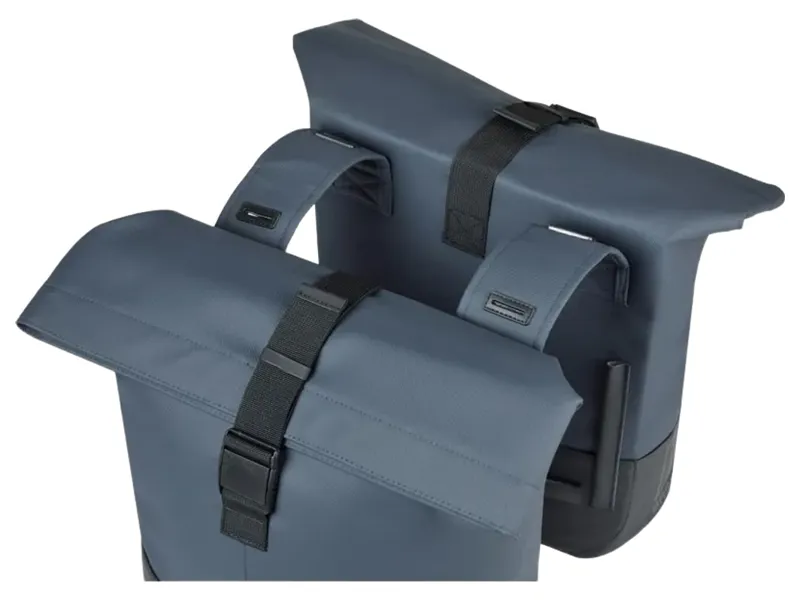 Basil Cove Double Pannier Bag 28-32L in Navy/Black-3