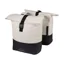 Basil Cove Double Pannier Bag 28-32L in Off-White/Black