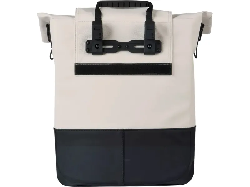 Basil Cove Shopper Bag MIK Hooks 14-16L in Off-White/Black-3