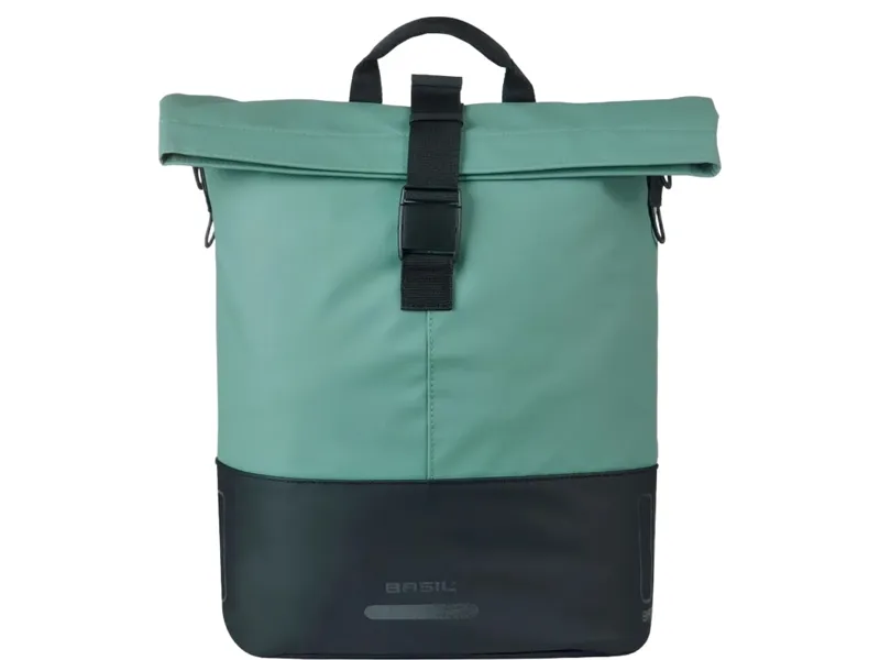Basil Cove Shopper Bag MIK Hooks 14-16L in Silvergreen/Black-1