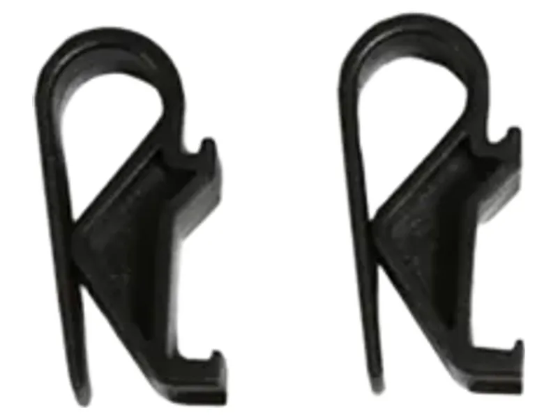 Basil Hook-On System Replacement Hooks Set of 2 in Black