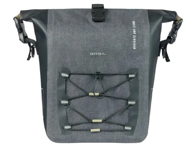 Basil Navigator Storm M MIK Hooks 12-15L Bicycle Bag in Black-1