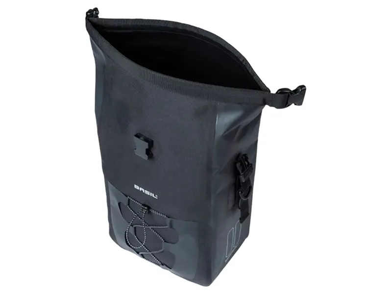 Basil Navigator Waterproof M MIK Hooks Single Bicycle Bag 12-15L in Black-3