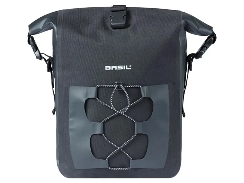 Basil Navigator Waterproof M MIK Hooks Single Bicycle Bag 12-15L in Black-1
