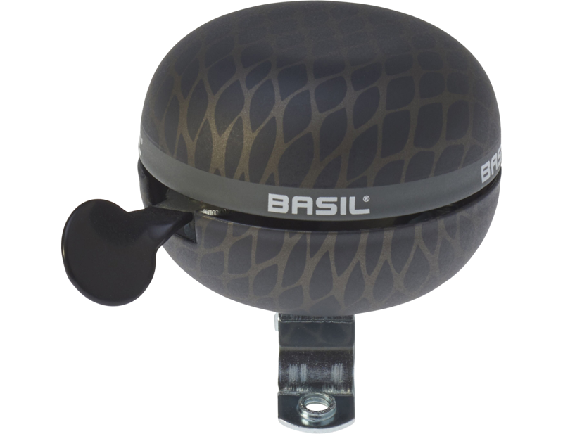 Balfes Bikes Basil Noir Bicycle Bell 60mm in Black Metallic | Free postage over £30, £10 off first order, price match & 0% finance.