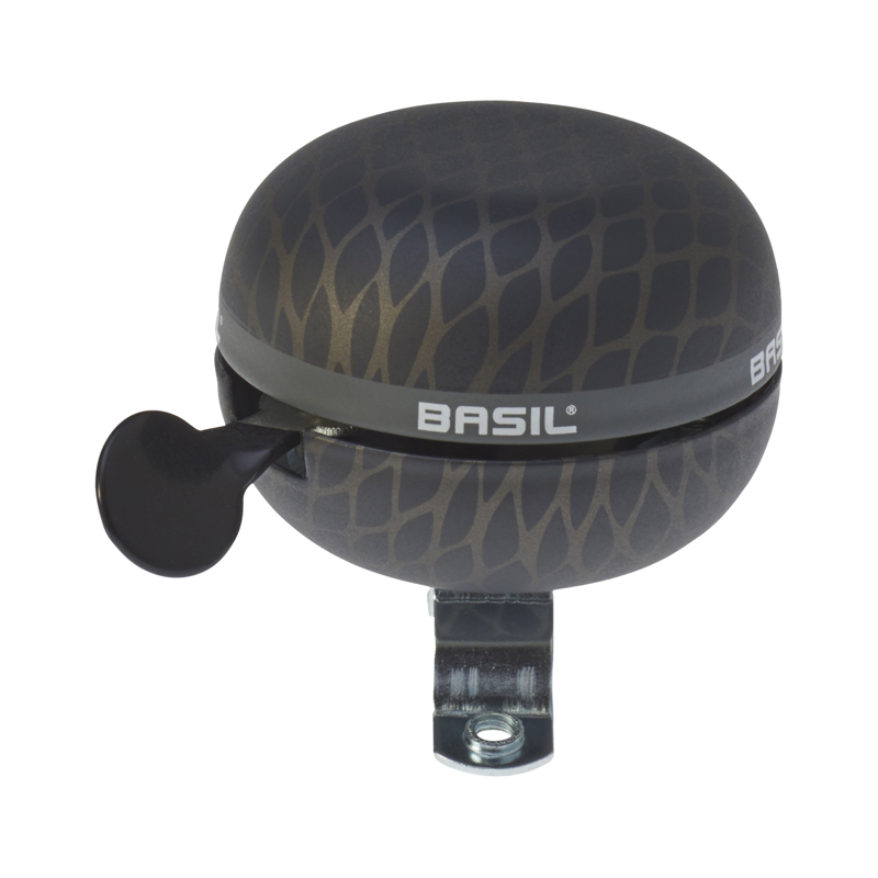 Balfes Bikes Basil Noir Bicycle Bell 60mm in Black Metallic | Free postage over £30, £10 off first order, price match & 0% finance.