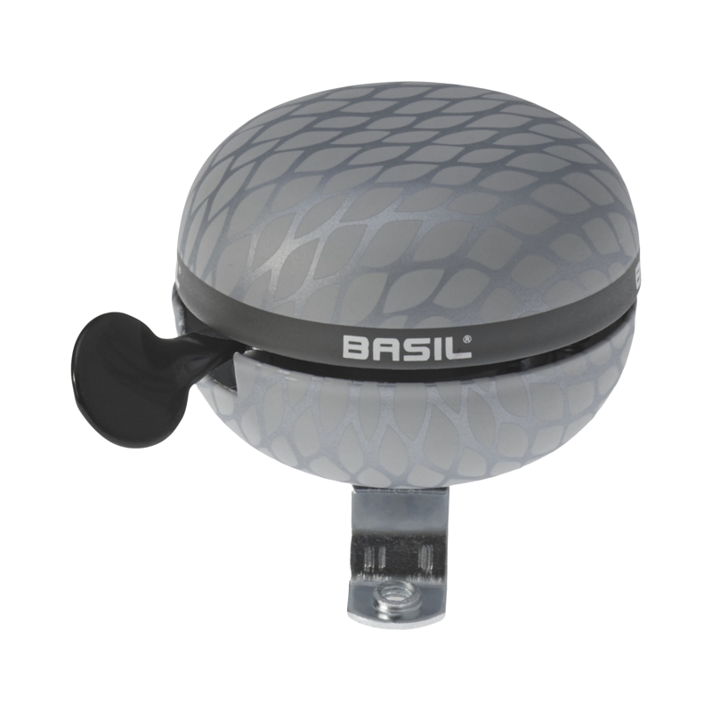 Balfes Bikes Basil Noir Bicycle Bell 60mm in Silver Metallic | Free postage over £30, £10 off first order, price match & 0% finance.