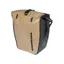 Basil Rivo L Single Bike Bag Tarpaulin MIK Hooks 25-31L in Sand/Black