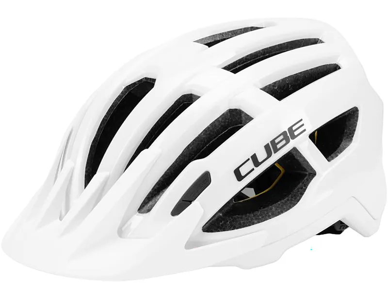 Balfes Bikes Cube CUBE HELMET OFFPATH in WHITE | Free postage over £30, £10 off first order, price match & 0% finance.