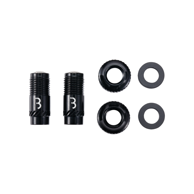 BBB BTI-165 CoreCaps Valve Caps 2pcs in Black-1