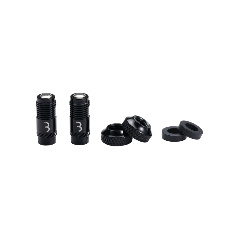 BBB BTI-165 CoreCaps Valve Caps 2pcs in Black