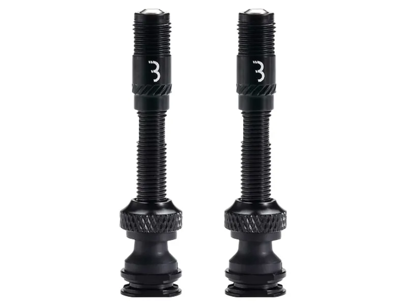 BBB CoreCaps Valve and Caps BTI-166 2pcs 40mm in Black