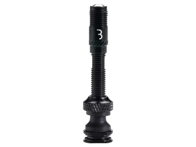 BBB CoreCaps Valve and Caps BTI-166 2pcs 40mm in Black-2