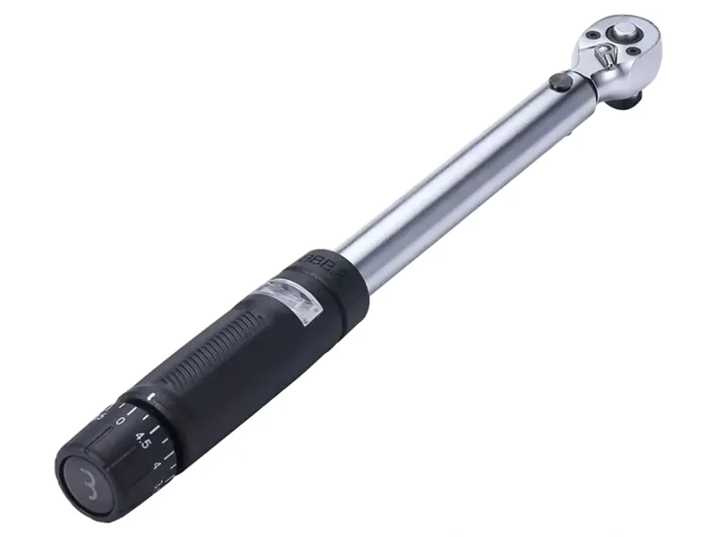 BBB HiTorque 10-60Nm Torque Wrench in Black / Silver