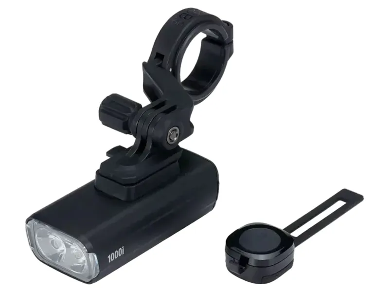 BBB NanoStrike 1000i Plus Front Light in Black