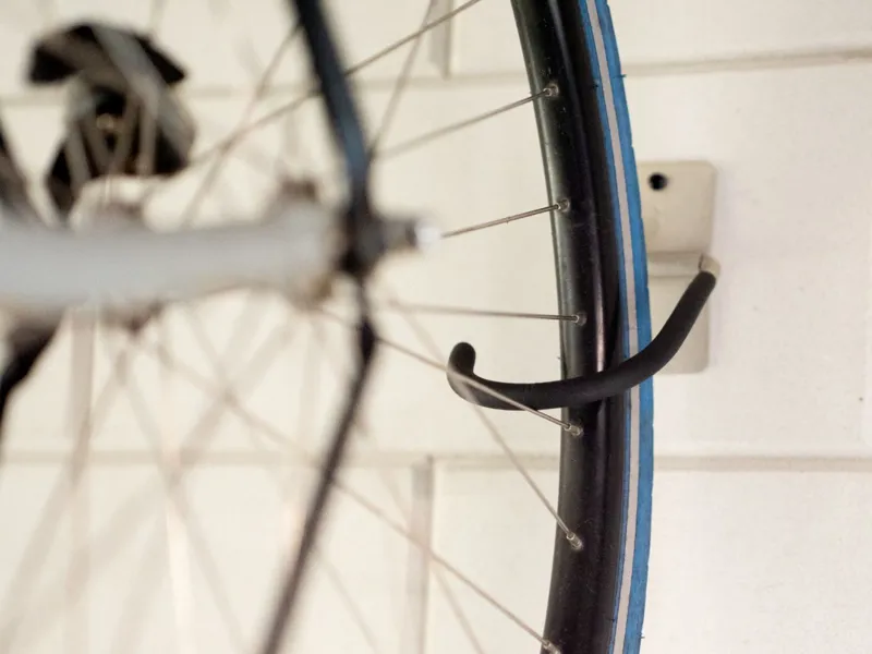 BBB ParkingHook Bike Storage Mount in SIlver-1