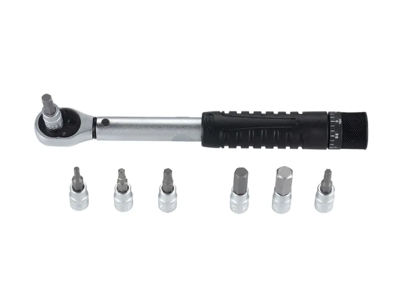 BBB TorqueFix Torque Wrench Kit in Silver-1