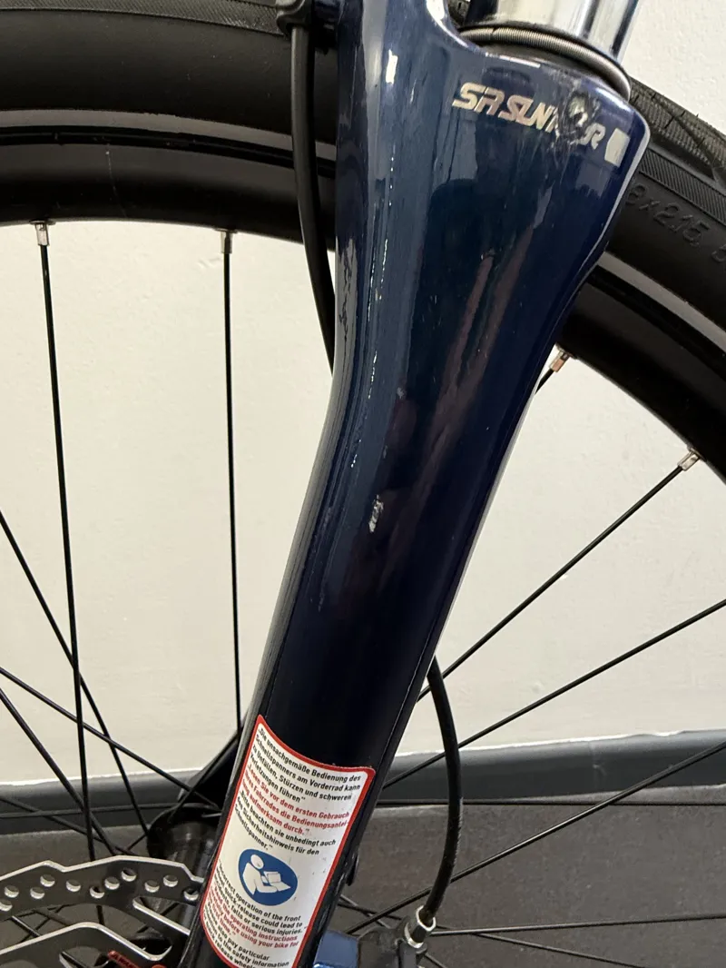 EX-DISPLAY Cube Touring Hybrid One 500 Electric Hybrid Bike Size 50 2025 in Sea/Chrome-8