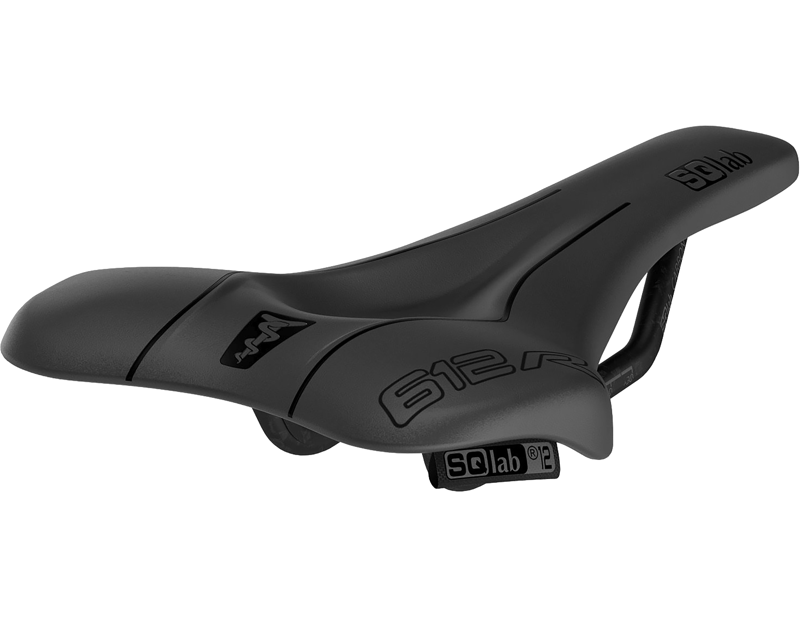 SQlab 612 Ergowave R Carbon Rail Saddle in Black-2