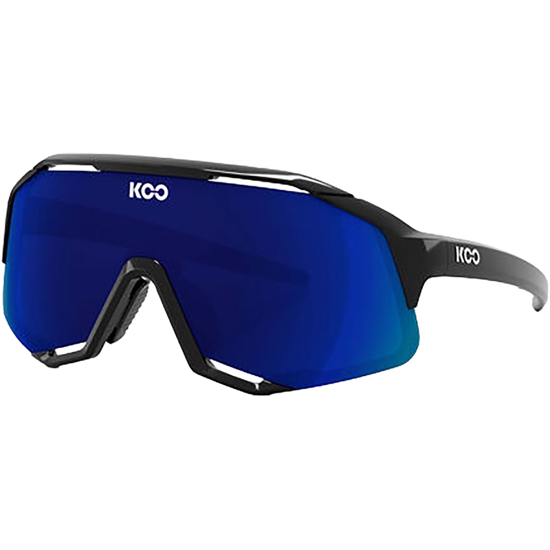 Balfes Bikes Koo Demos Sunglasses in Black Blue/Blue Sky Mirror | Free postage over £30, £10 off first order, price match & 0% finance.